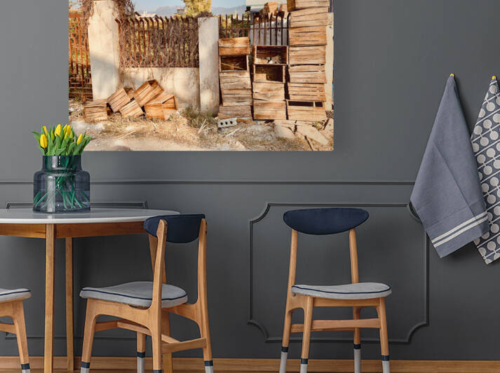 Vintage Wooden Crates by Jimmy Roy Photos