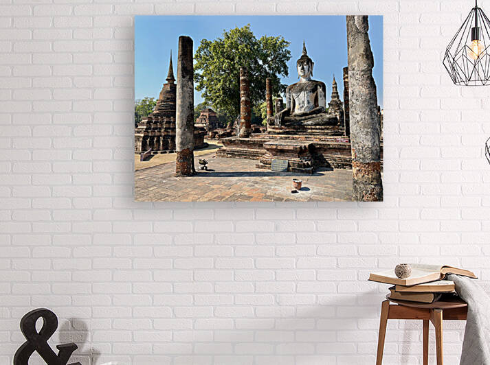 Wat Mahathat Temple Old Sukhothai Thailand 1 by Jimmy Roy Photos