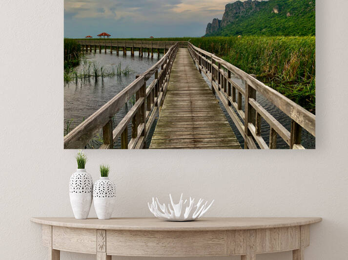 Wooden Walkway 2 by Jimmy Roy Photos