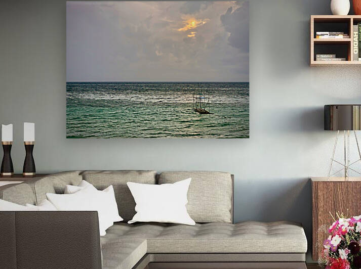 Alone on the Sea by Jimmy Roy Photos