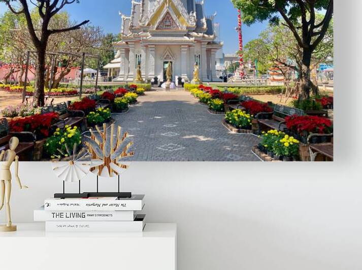 Little White Temple in Khon Kaen Thailand by Jimmy Roy Photos