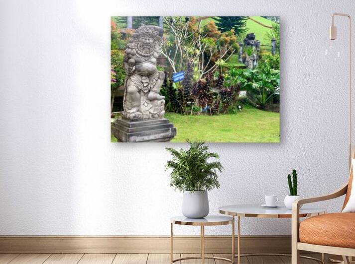 Indonesian Statue in the Garden by Jimmy Roy Photos