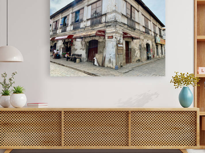 Vigan Street Corner Philippines by Jimmy Roy Photos