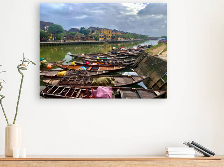 Hoi An River Vietnam by Jimmy Roy Photos