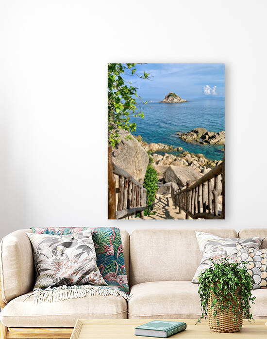 Sharks Island down the Stairs Koh Tao Thailand by Jimmy Roy Photos