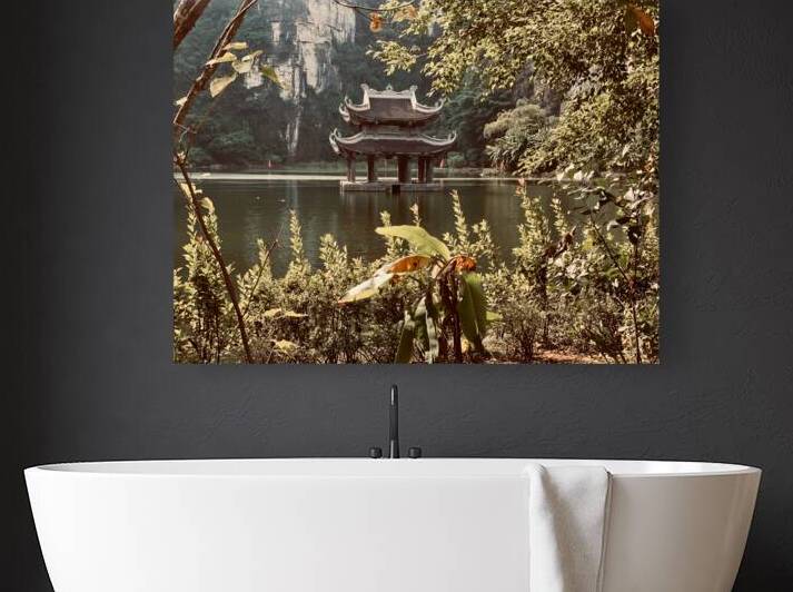 Pagoda on the Lake Vietnam by Jimmy Roy Photos