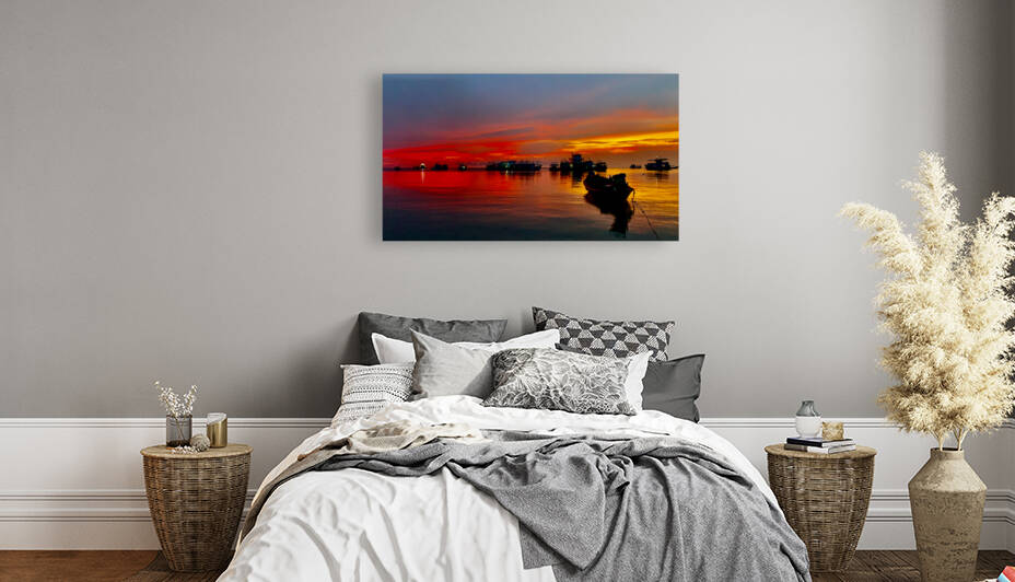 Red Sky Sunset by Jimmy Roy Photos