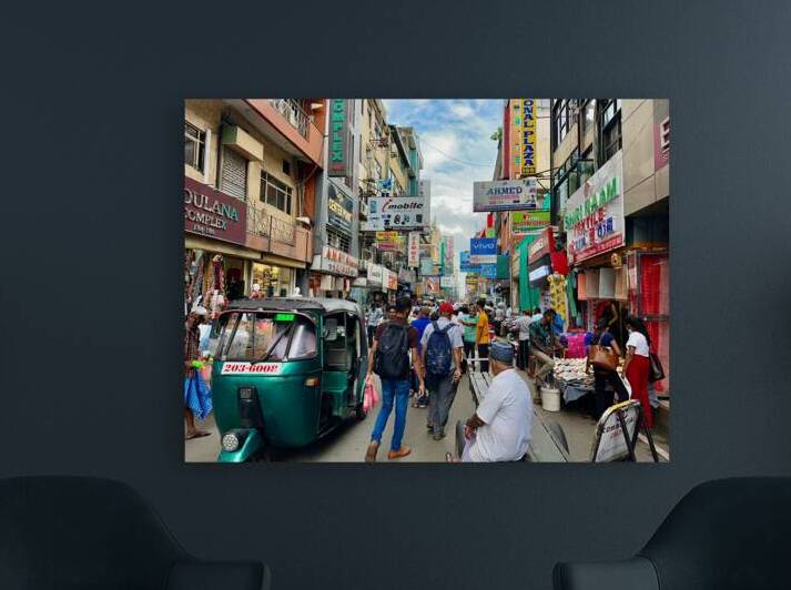 Sri Lankan Busy Street by Jimmy Roy Photos