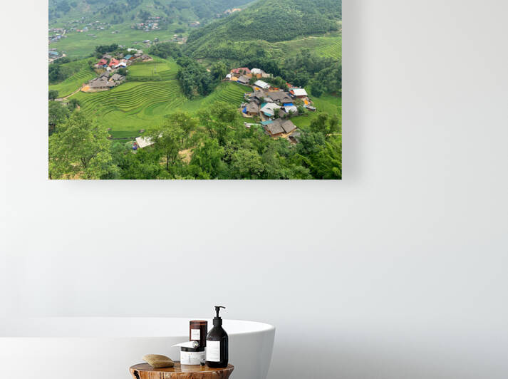 Villages in the Rice Fields by Jimmy Roy Photos