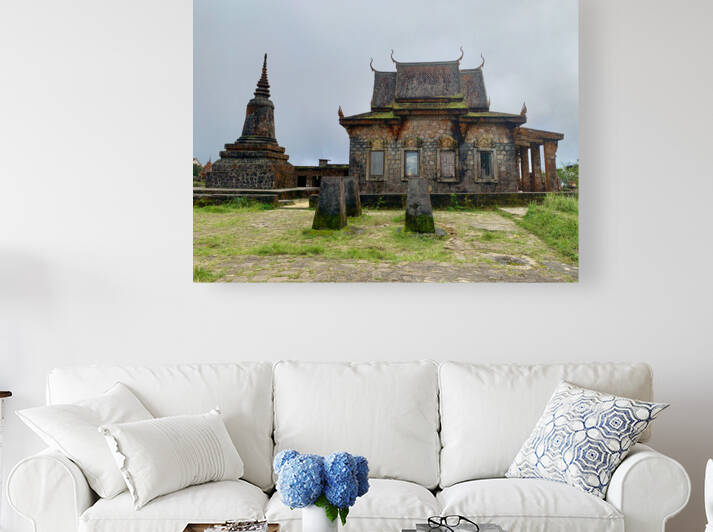 Wat Sampov Pram Temple Bokor Cambodia by Jimmy Roy Photos