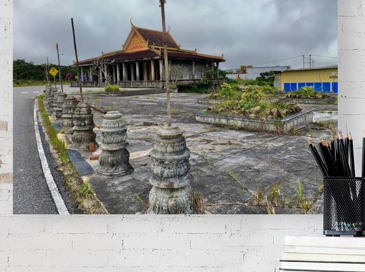Temple in Bokor Cambodia by Jimmy Roy Photos