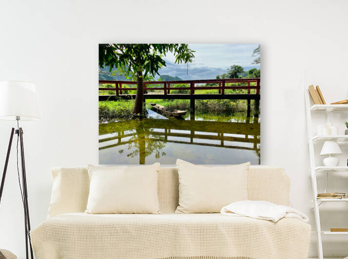 Little Bridge Reflections by Jimmy Roy Photos