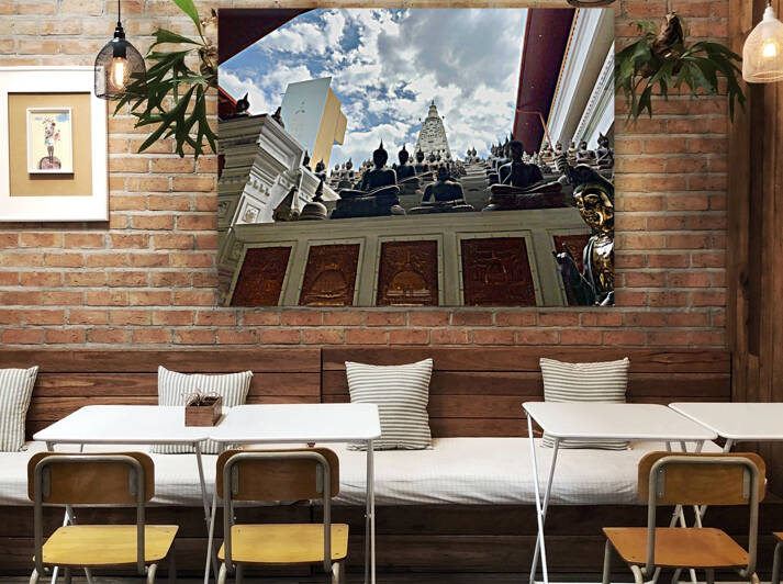 Gangaramaya Temple in Colombo Sri Lanka 1 by Jimmy Roy Photos