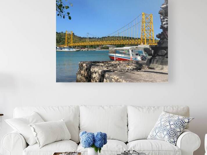 The Yellow Bridge Nusa Lembongan Indonesia by Jimmy Roy Photos