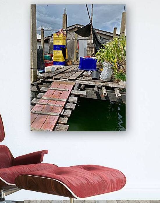 House in Koh Panyee Floating Village Thailand 3 by Jimmy Roy Photos