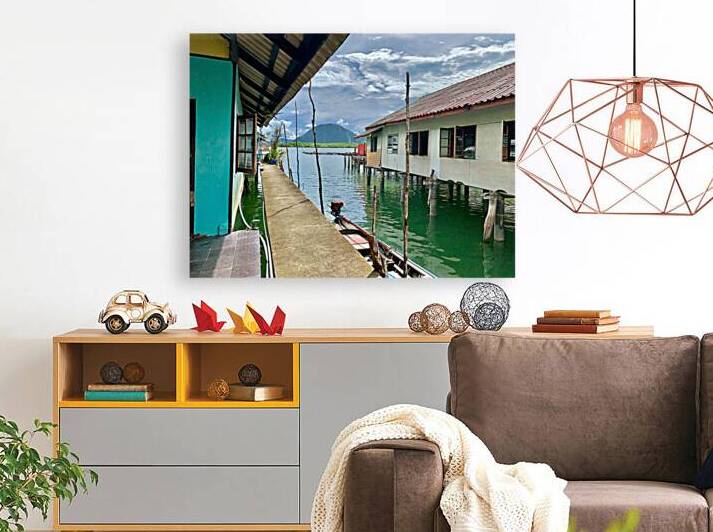 Koh Panyee Floating Village Thailand by Jimmy Roy Photos