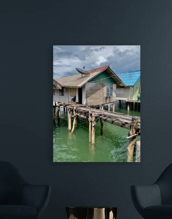 House in Koh Panyee Floating Village Thailand 2 by Jimmy Roy Photos