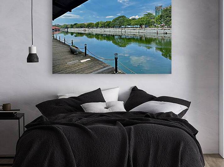 Pettah Floating Market Reflections Colombo Sri Lanka by Jimmy Roy Photos