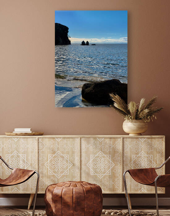 Split Apple Rock New Zealand 3 by Jimmy Roy Photos