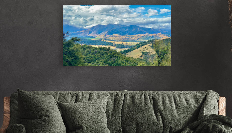 View From Mount Iron New Zealand by Jimmy Roy Photos