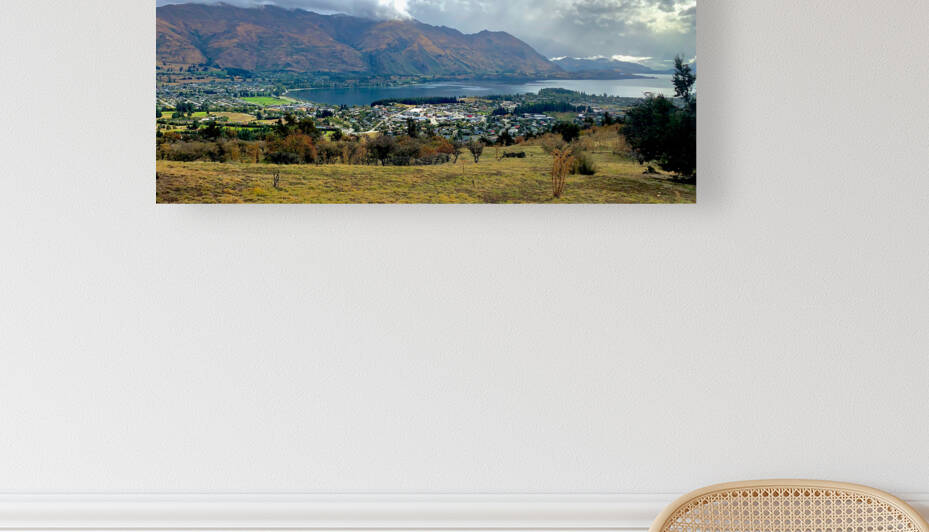 View From Mount Iron New Zealand After a Storm 3. by Jimmy Roy Photos