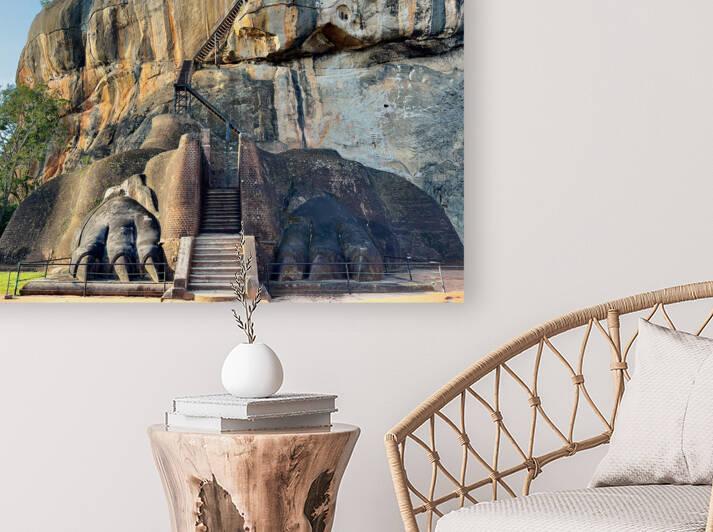 Lions Rock Sigiriya Sri Lanka by Jimmy Roy Photos