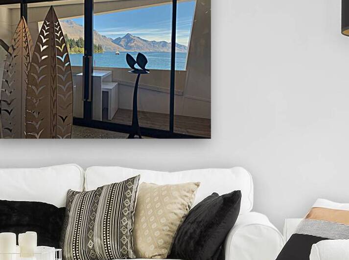 Queenstown Lake by the Window by Jimmy Roy Photos
