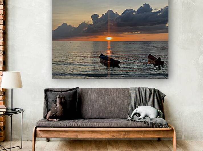 Sweet Orange Sunset 2 by Jimmy Roy Photos