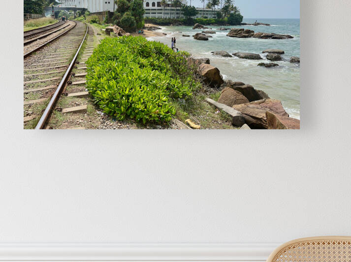 Railroad by the Ocean by Jimmy Roy Photos