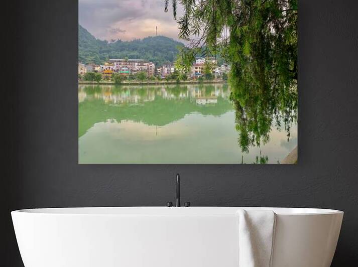 Reflections on Sapa Lake by Jimmy Roy Photos