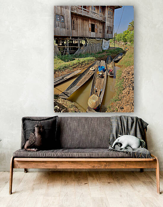 Slim Boats Parked by Jimmy Roy Photos