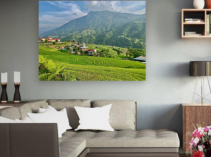 Village in the Rice Fields Sapa by Jimmy Roy Photos