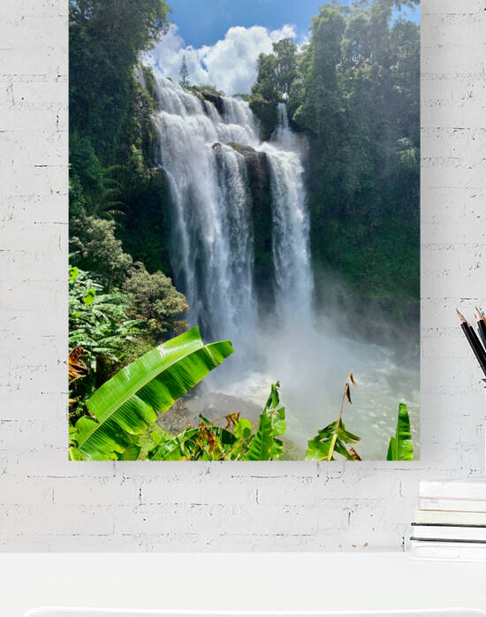 Tad Yuang Waterfalls Laos by Jimmy Roy Photos