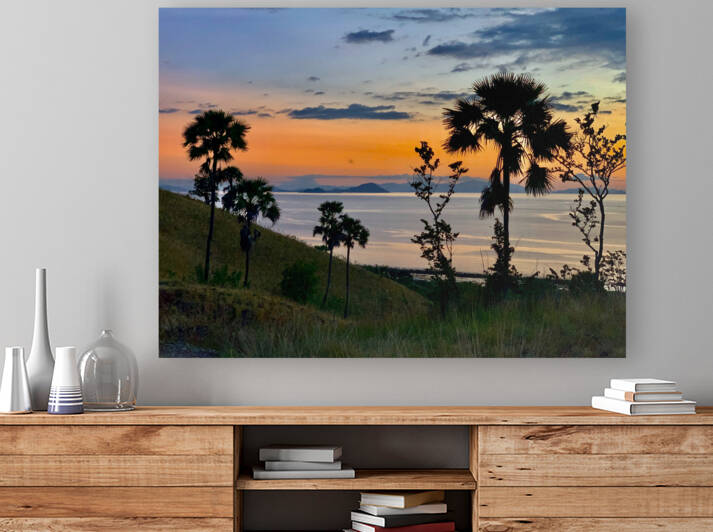 Sunset Over the Flores Sea Indonesia 6 by Jimmy Roy Photos