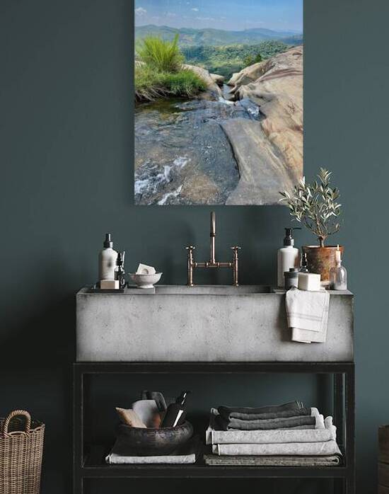 Top View of Diyaluma Falls 1 by Jimmy Roy Photos