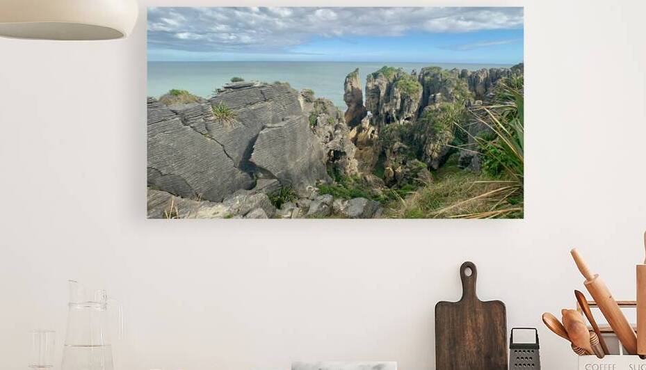 Punakaiki Pancake Rocks New Zealand 1 by Jimmy Roy Photos