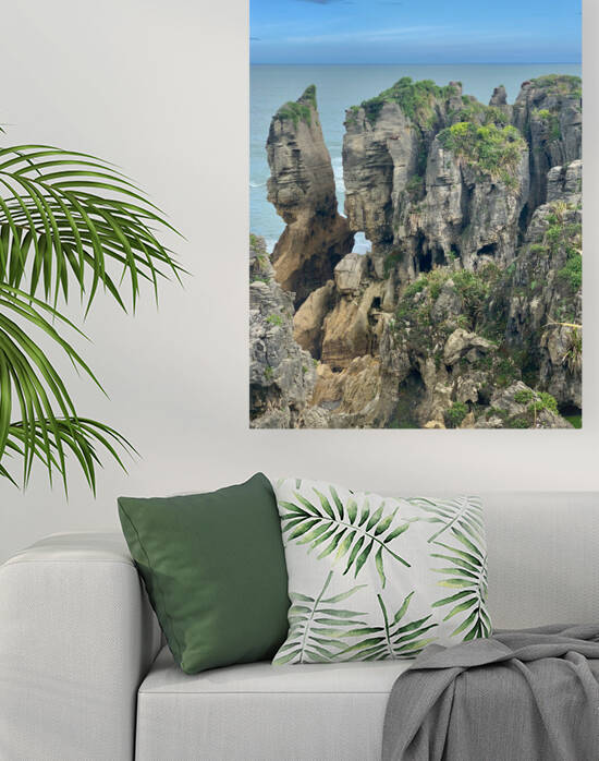 Punakaiki Pancake Rocks New Zealand 2 by Jimmy Roy Photos