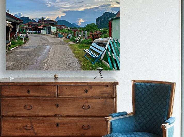 Walking Around Vang Vieng Laos by Jimmy Roy Photos