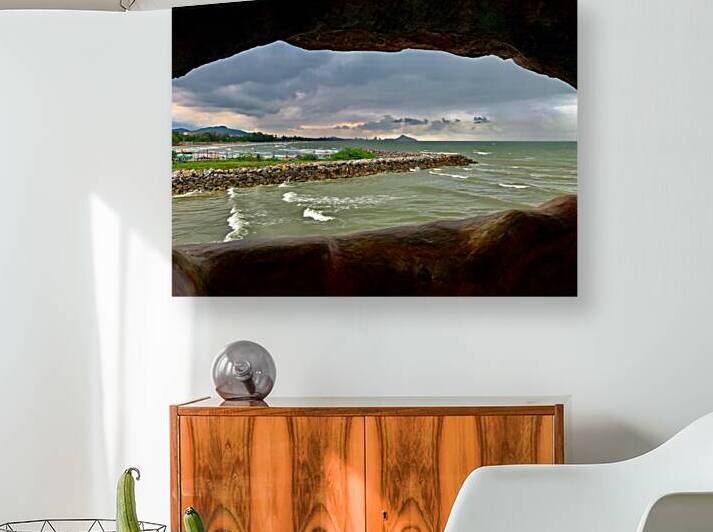 View from Wat Tham Khao Tao Hua Hin Thailand 3 by Jimmy Roy Photos