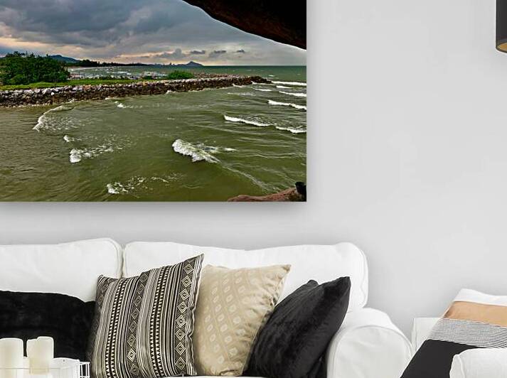 View from Wat Tham Khao Tao Hua Hin Thailand 2 by Jimmy Roy Photos