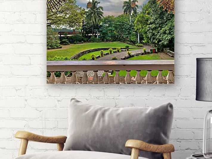 Beautiful Garden from the Balcony by Jimmy Roy Photos