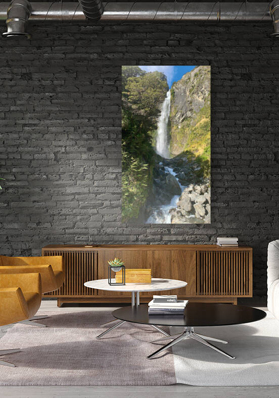 Arthur s Pass Waterfall New Zealand by Jimmy Roy Photos