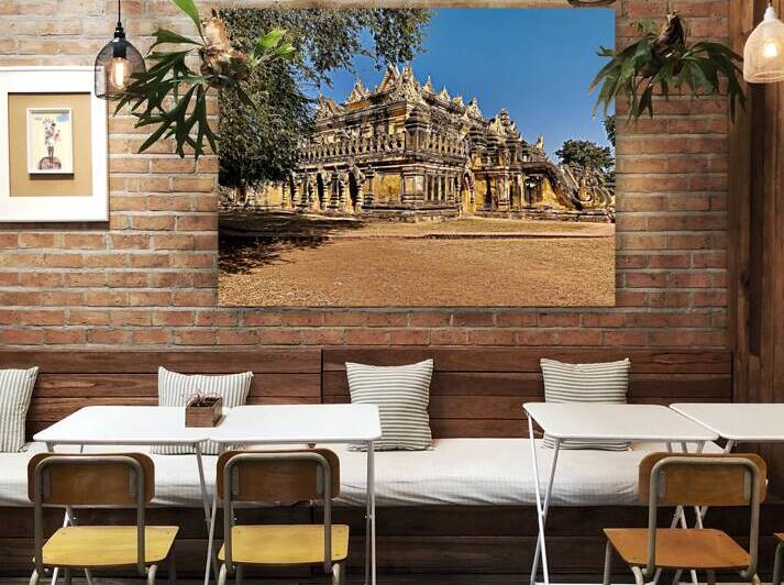 Me Nu Brick Monastery Myanmar by Jimmy Roy Photos