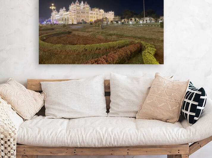 Mysore Palace at Night 1 by Jimmy Roy Photos