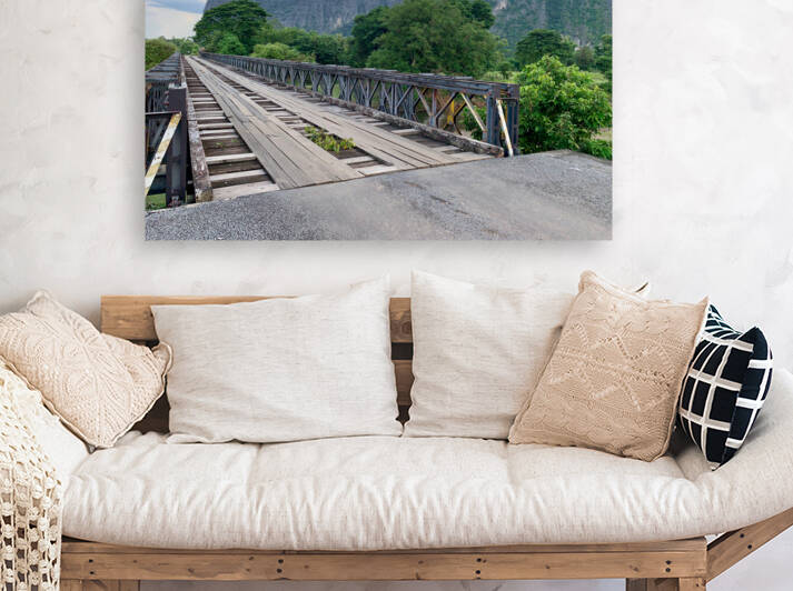 The Wooden Bridge by Jimmy Roy Photos