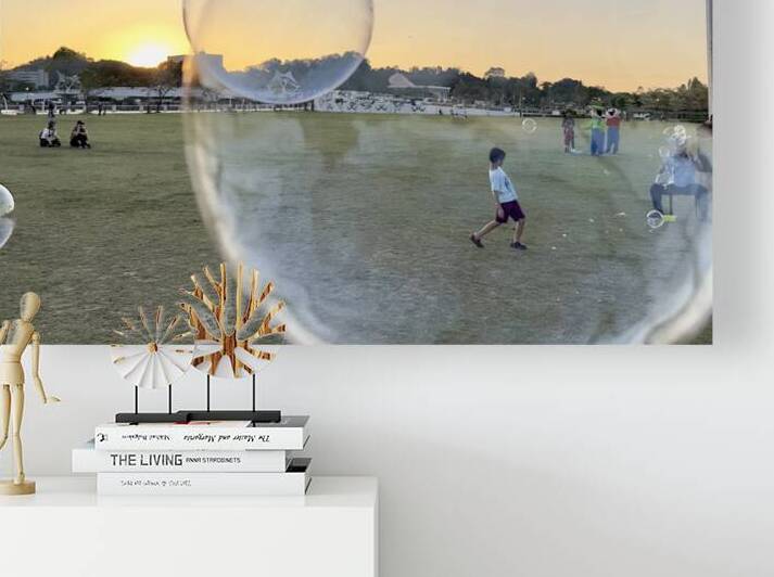 Bubble Sunset Brunei by Jimmy Roy Photos