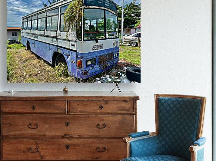 Abandoned City Bus Sandakan by Jimmy Roy Photos