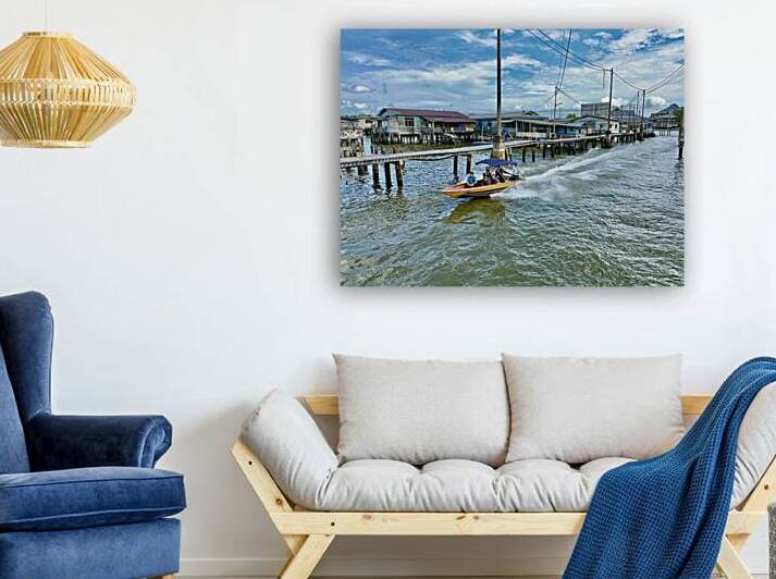 Kampong Ayer Floating Village Brunei 1 by Jimmy Roy Photos