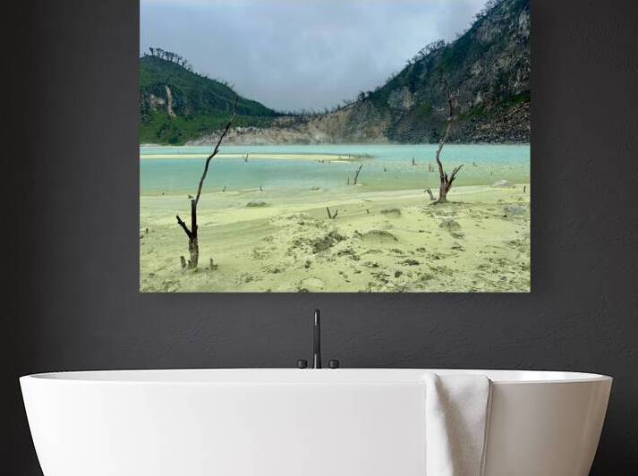 White Crater Java Indonesia 1 by Jimmy Roy Photos