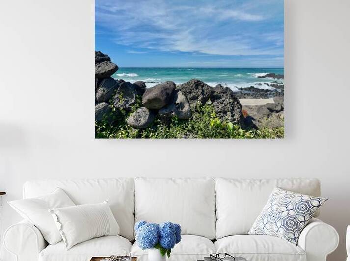 A Glimpse at the Ocean Jeju South Korea by Jimmy Roy Photos